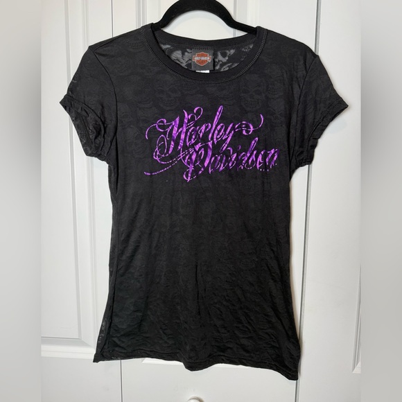 Harley-Davidson Tops - Harley Davidson women’s skull tee